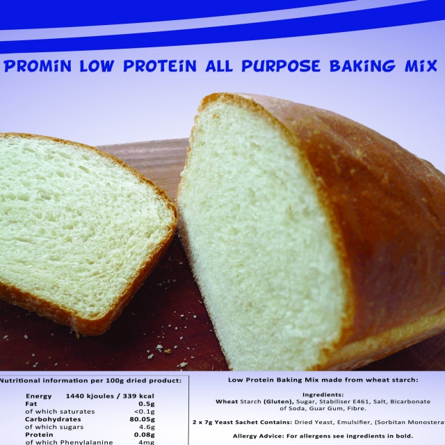 PROMIN LOW PROTEIN ALL PURPOSE BAKING MIX